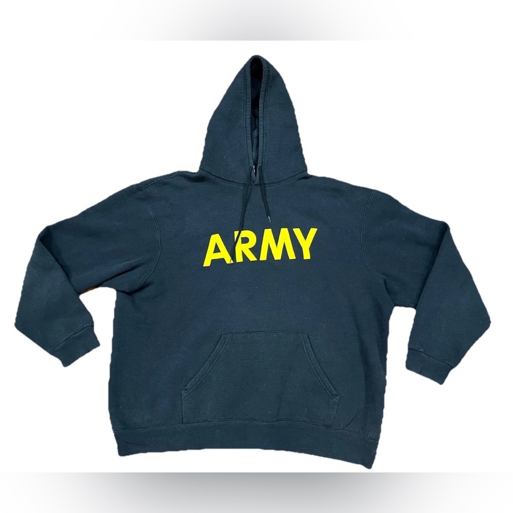 Vintage Army Hoodie Mens Adult XL Pullover Sweater‎ United States Military Soffe